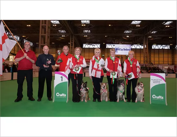 Photo Call Obedience World Cup Winner England