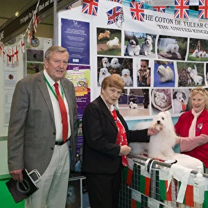 Discover Dogs Best Booth : Toy Dog Group awarded to The Coton De Tulear Club of The