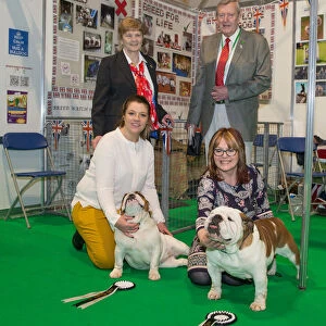 Discover Dogs Best Booth : Utility Group awarded to The Bulldog Breed