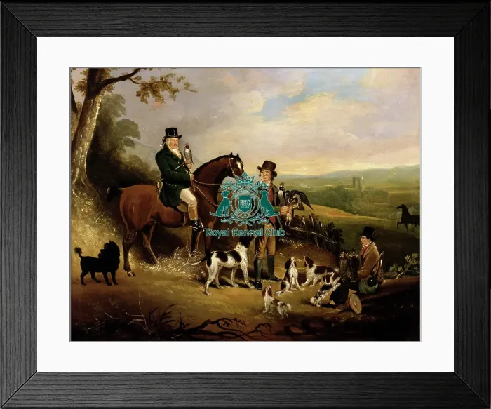 Framed Print : Mr Fleming and His Falconer James Anderson Framed Print : Mr Fleming and His Falconer James Anderson