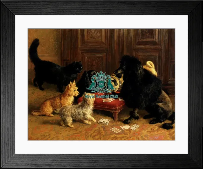 Framed Print : The Card Game Framed Print : The Card Game