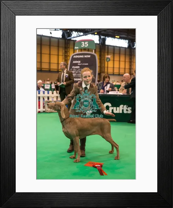 Framed Print : Amelia tatum collecting her Basc award Framed Print : Amelia tatum collecting her Basc award