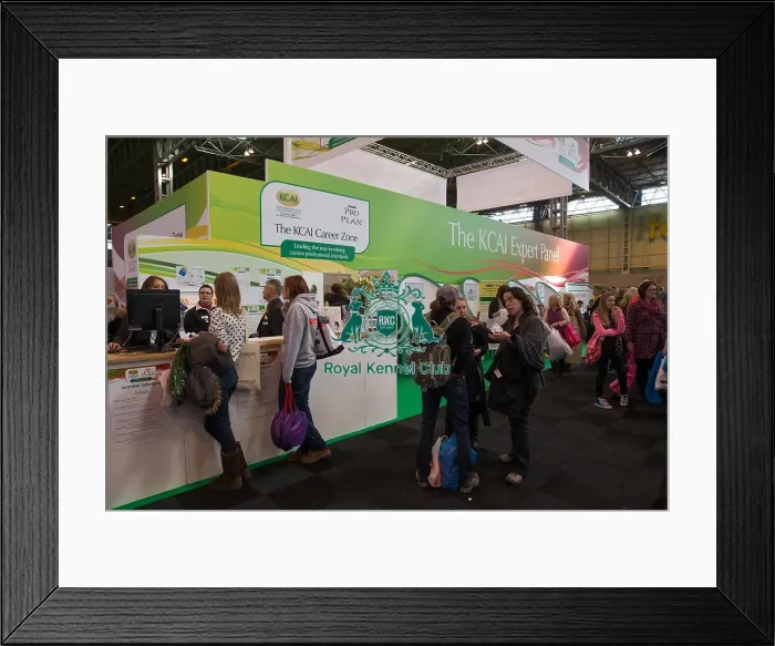 Framed Print : general Kennel Club Stand Shot Framed Print : general Kennel Club Stand Shot