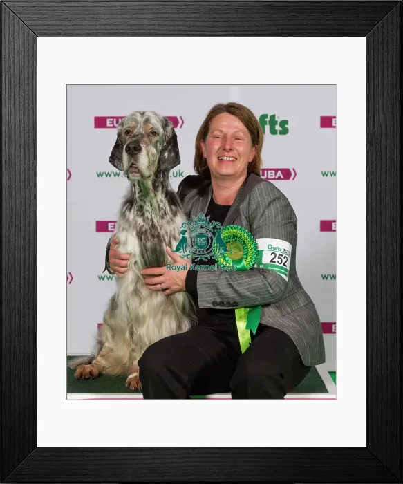Framed Print : Crufts 2015