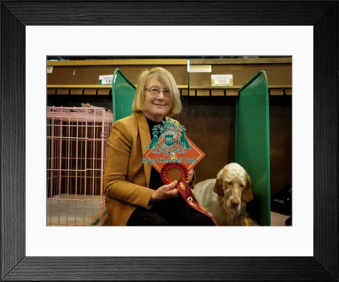 Framed Print : Crufts 2015
