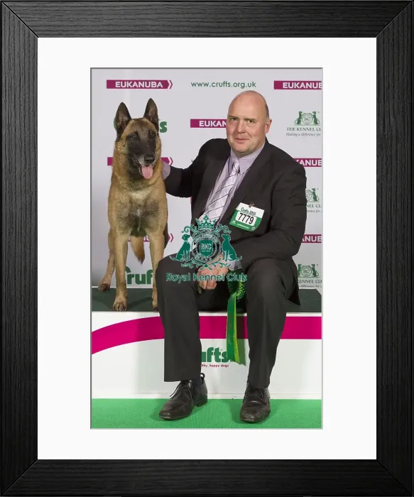 Framed Print : Crufts 2015