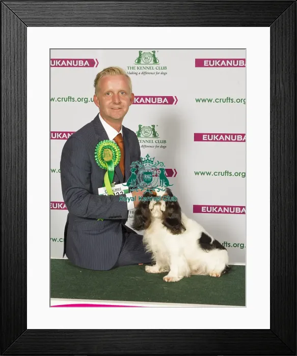 Framed Print : Crufts 2015