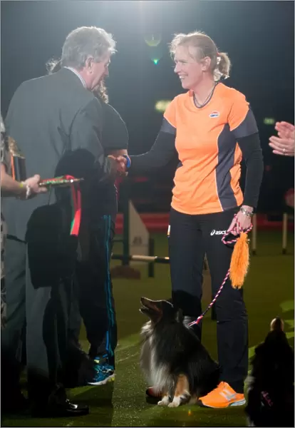 KC British Open Agility Small 2nd Michele Taffijn Bois with Little But Brave Dark
