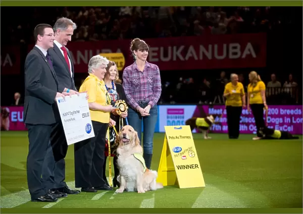 PAT Dog of the Year presented by TV presenter, Victoria Stillwell