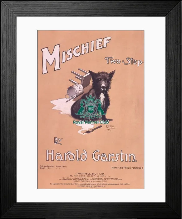 Framed Print : Mischief, Two-Step