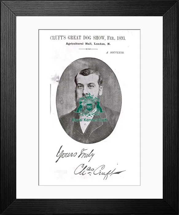 Framed Print : Mr Charles Cruft Framed Print : Mr Charles Cruft