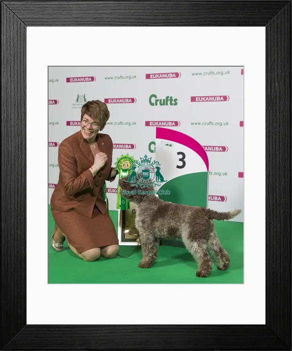 Framed Print : Crufts 2016 Best of Breed