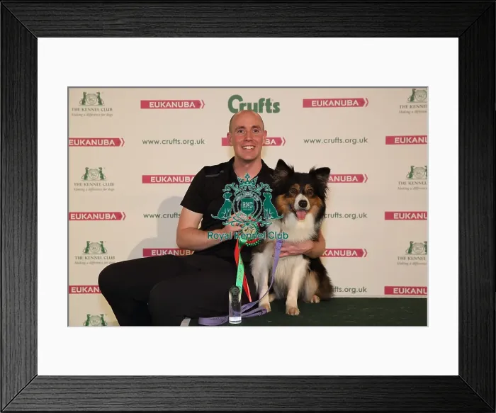 Framed Print : Crufts 2016