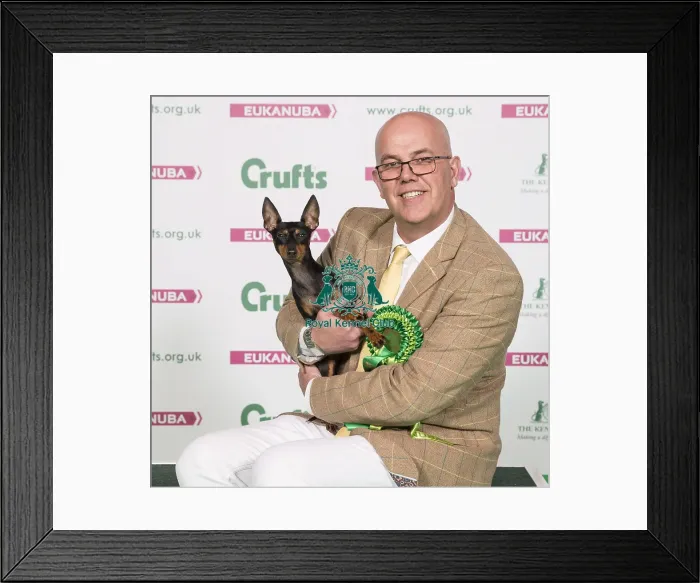 Framed Print : Crufts 2017
