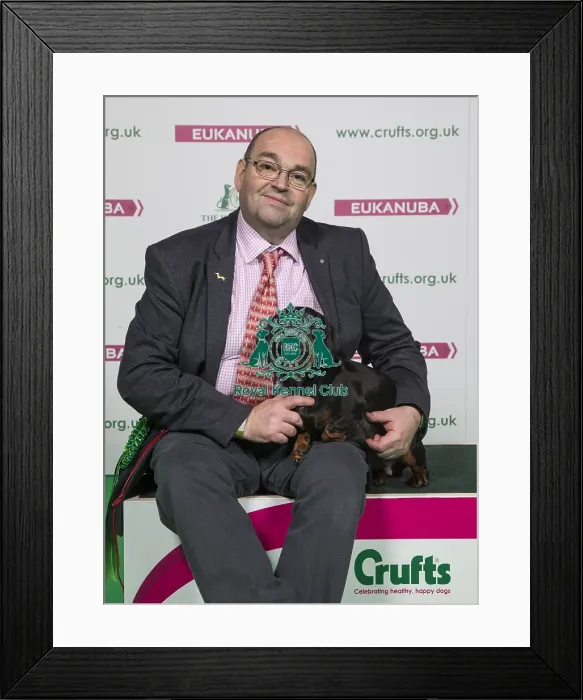 Framed Print : Crufts 2018