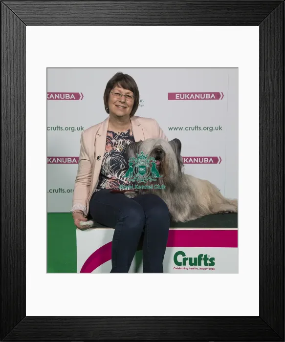 Framed Print : Crufts 2018