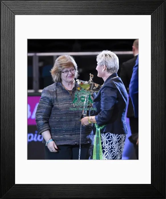 Framed Print : Crufts 2018