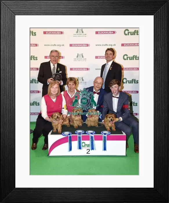 Framed Print : Crufts 2018