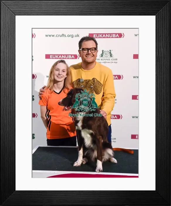 Framed Print : Crufts 2018