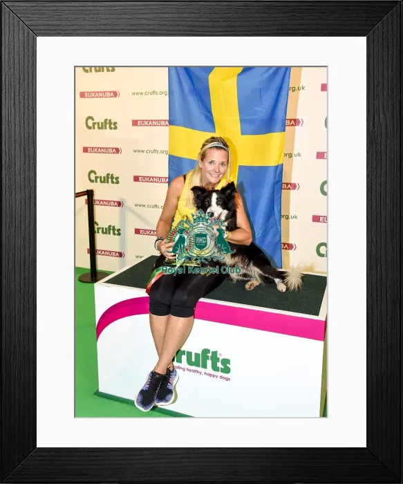 Framed Print : Crufts 2018