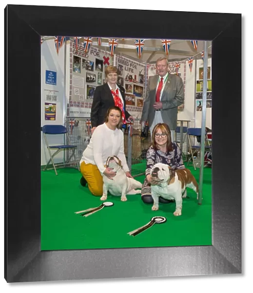 Discover Dogs Best Booth : Utility Group awarded to The Bulldog Breed