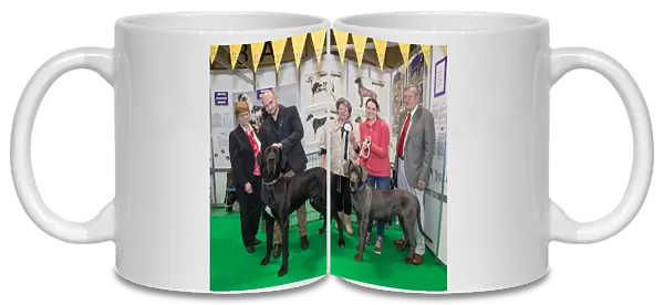 Discover Dogs Best Booth : Working Group awarded to The Great Dane Club Judges