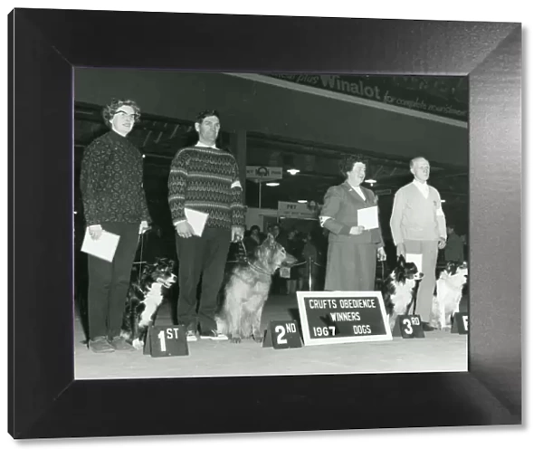 Obedience Winner at Crufts 1967