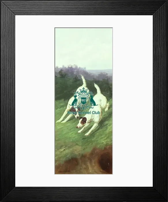 Framed Print : Totteridge Fox Terrier panel Framed Print : Totteridge Fox Terrier panel