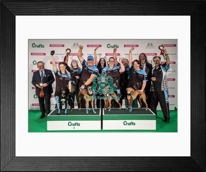Framed Print : Crufts 2019 - Day Four, NEC, UK - 10 Mar 2019