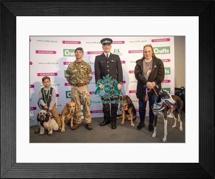 Framed Print : Crufts 2019 - Day Four, NEC, UK - 10 Mar 2019