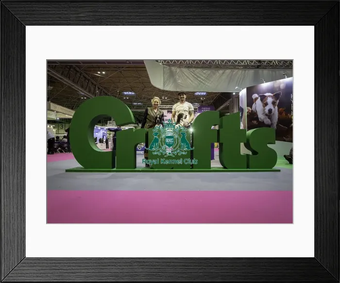 Framed Print : Crufts 2019 - Day One, NEC, UK - 7 Mar 2019 Framed Print : Crufts 2019 - Day One, NEC, UK - 7 Mar 2019