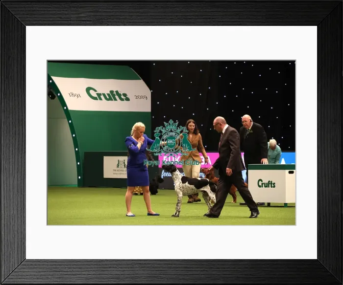 Framed Print : Crufts 2019 - Day One, NEC, UK - 7 Mar 2019