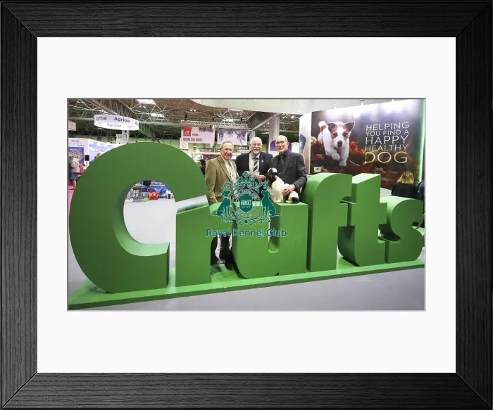 Framed Print : Crufts 2019 - Day One, NEC, UK - 7 Mar 2019