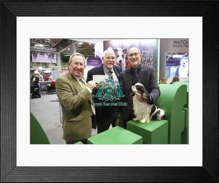 Framed Print : Crufts 2019 - Day One, NEC, UK - 7 Mar 2019