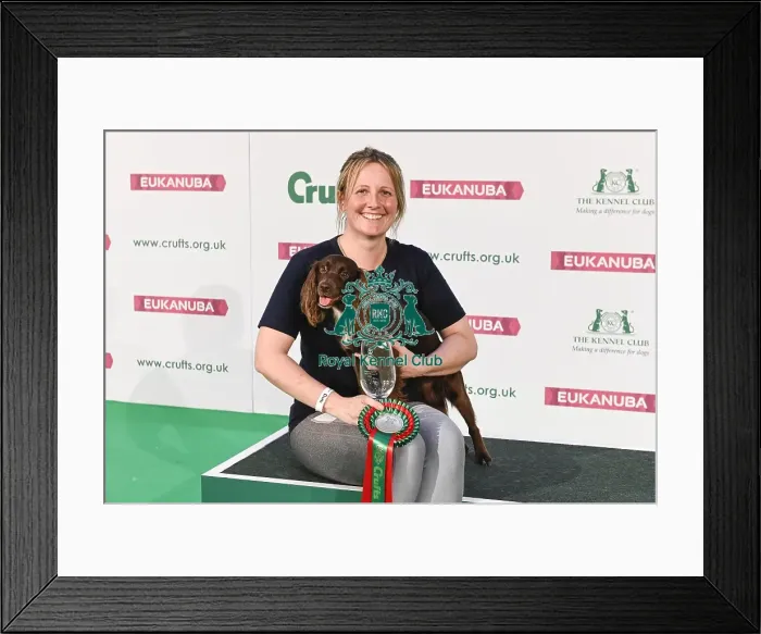 Framed Print : Crufts 2019 - Day Two, NEC, UK - 8 Mar 2019 Framed Print : Crufts 2019 - Day Two, NEC, UK - 8 Mar 2019