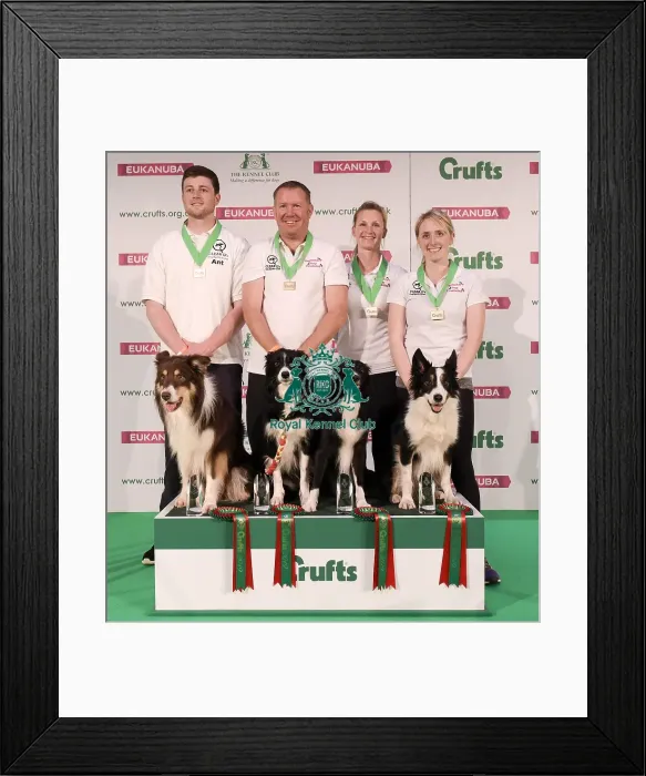 Framed Print : Crufts 2019 - Day One, NEC, UK - 7 Mar 2019