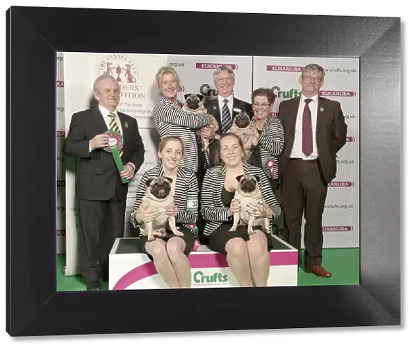 2015 breeders competition Crufts photo call podium