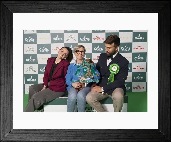 Framed Print : D-C-D-0-1-9-0 Crufts 2024 NEC Birmingham Hound