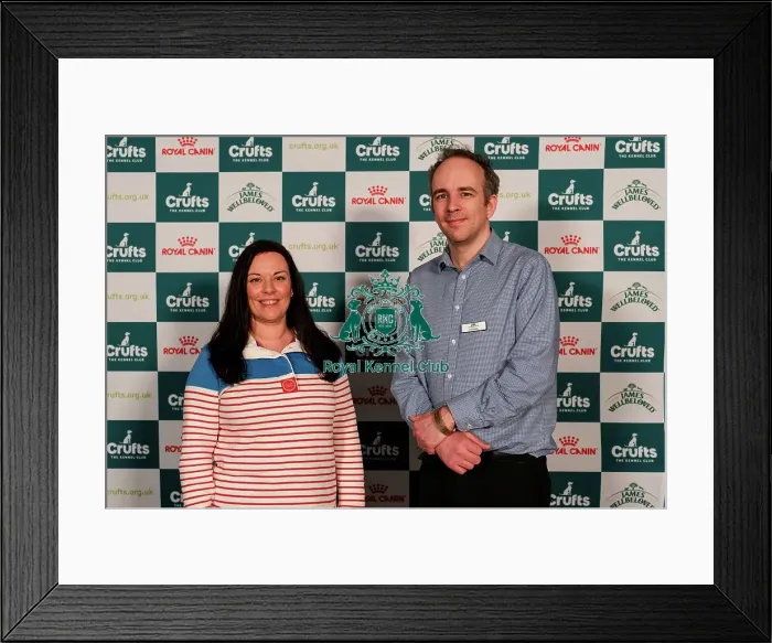 Framed Print : D-C-D-0-1-9-0 Crufts 2024 NEC Birmingham Day 3
