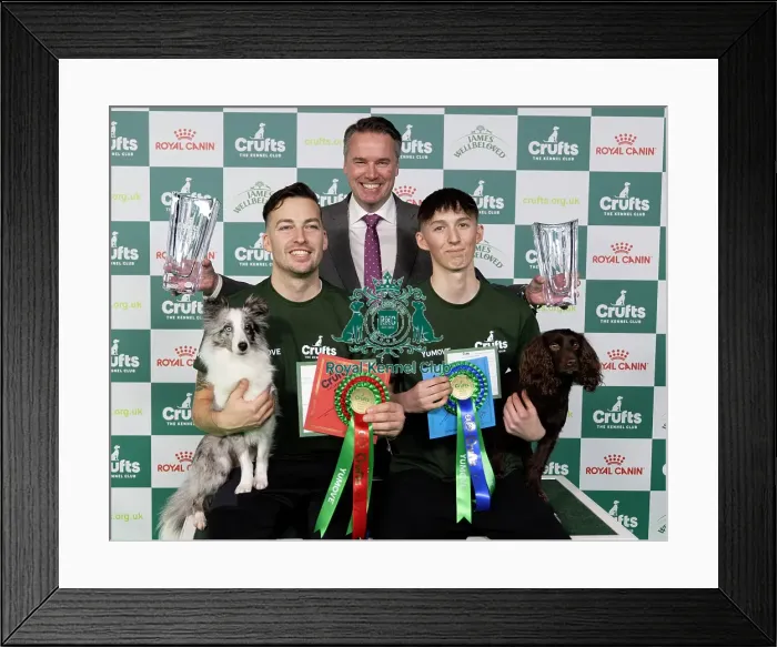 Framed Print : D-C-D-0-1-9-0 Crufts 2024 NEC Birmingham Day 1 Framed Print : D-C-D-0-1-9-0 Crufts 2024 NEC Birmingham Day 1