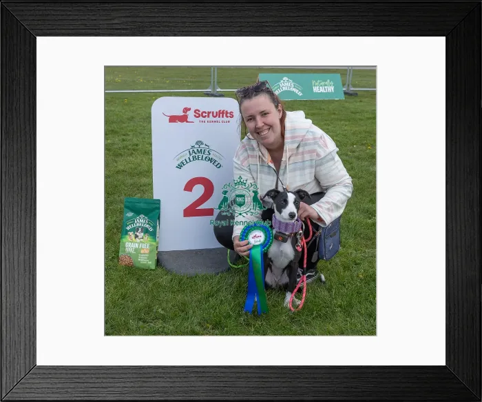Framed Print : Sponsors Name Second Place Prettiest Bitch Class