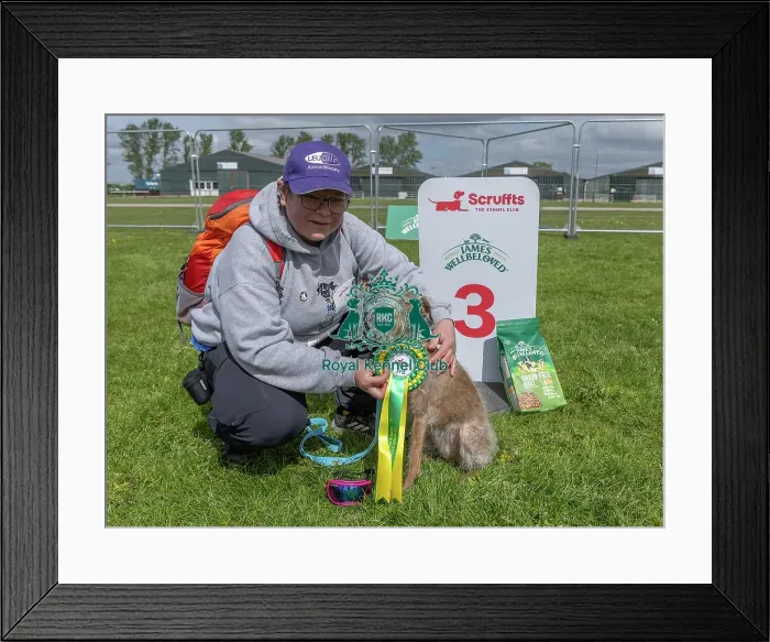 Framed Print : 21st April 2024 James Wellbeloved Owner Name