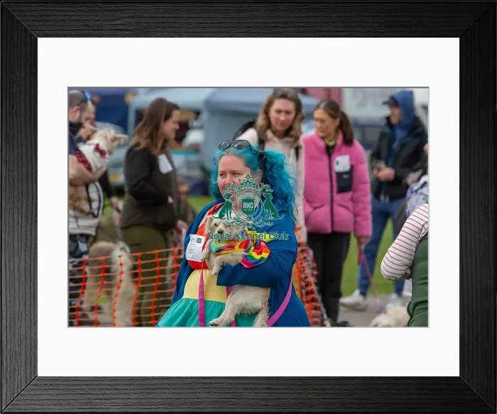 Framed Print : Nottinghamshire. 21st April 2024 Prettiest Bitch Class
