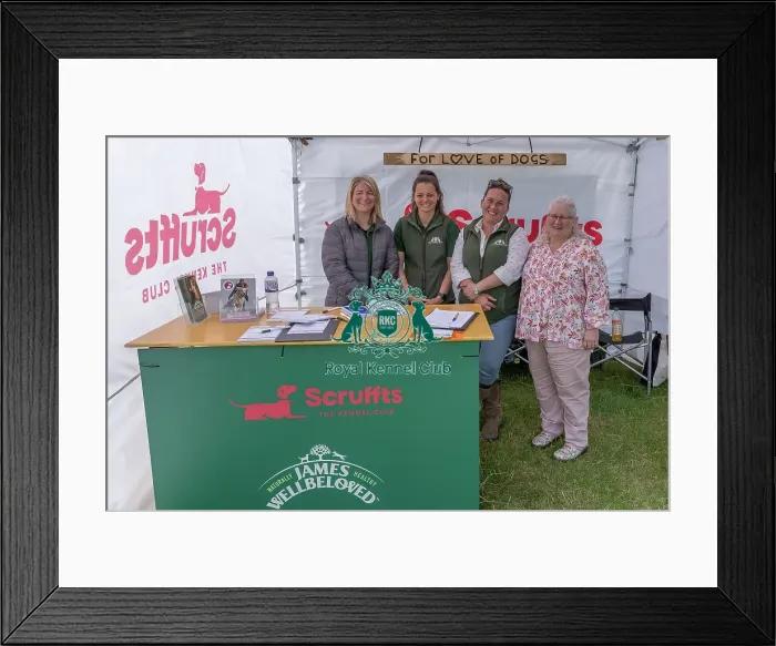 Framed Print : James Wellbeloved Scruffts Heats Sponsors Name Framed Print : James Wellbeloved Scruffts Heats Sponsors Name