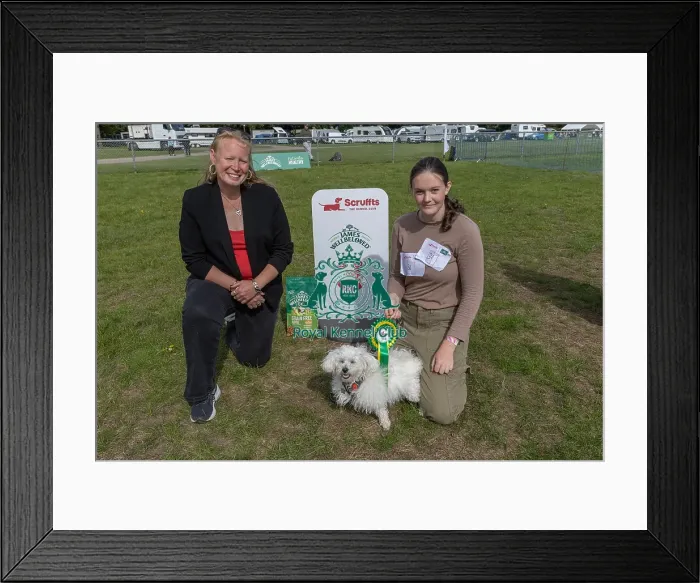 Framed Print : Dog Name: Memphis Kennel Club Logo / Branding Third Place