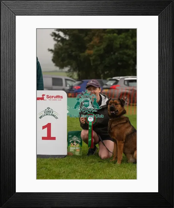 Framed Print : Winners_at_Scruffts_All_About_Dogs_Cornwall