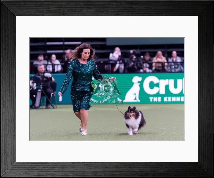 Framed Print : Catherina Dunne from Dublin, Ireland with Katy Framed Print : Catherina Dunne from Dublin, Ireland with Katy