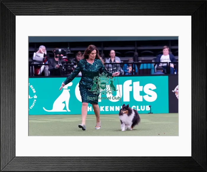 Framed Print : Catherina Dunne from Dublin, Ireland with Katy Framed Print : Catherina Dunne from Dublin, Ireland with Katy