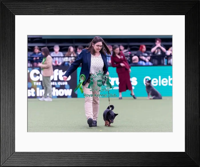 Framed Print : Wendy McBride from Bradford with Storm