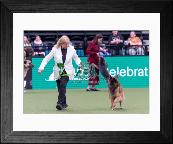 Framed Print : Linda Lester from Cheltenham with Charlotte Framed Print : Linda Lester from Cheltenham with Charlotte